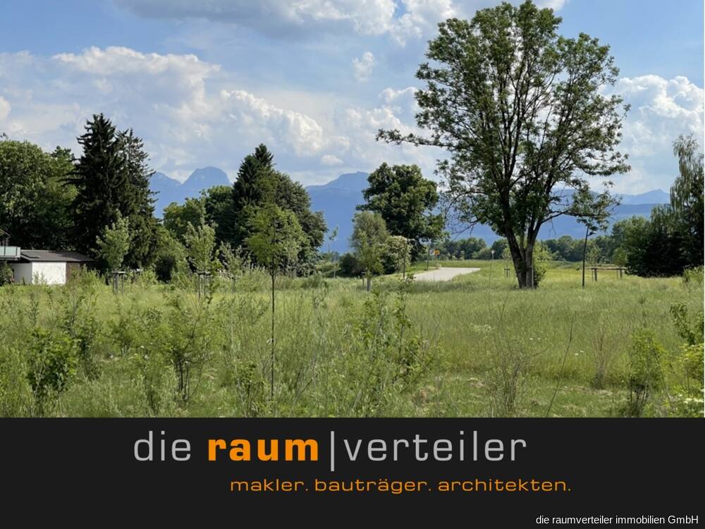 600 m² Baugrundstück mit Wendelsteinblick! Voll erschlossen, Neubaugebiet im Süden von Bad Aibling!, 83043 Bad Aibling