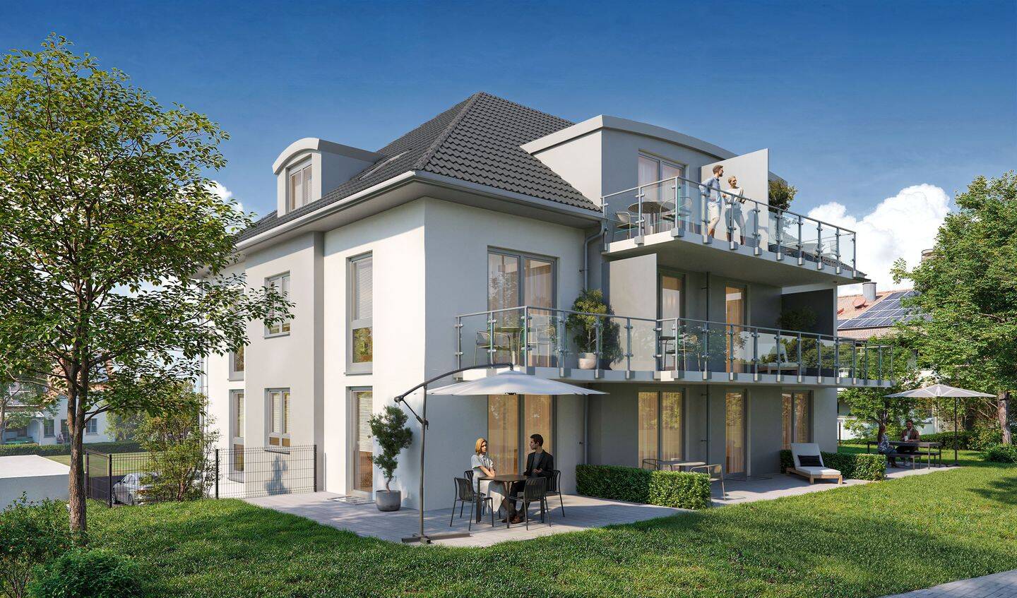 Neubau 2-Zimmer-Gartenwohnung in bester Lage von Roding!, 93426 Roding
