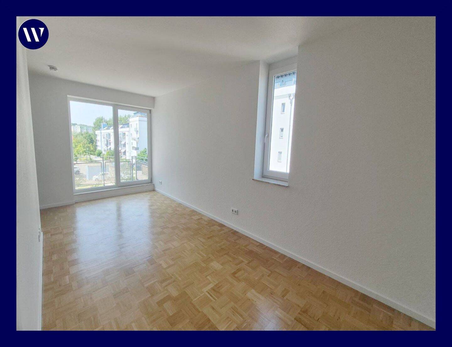 Renovierte 3-Zimmer-Wohnung + Balkon + Bad mit Wanne + Parkett, 99097 Erfurt (Egstedt am Steiger Melchendorf Waltersleben Wiesenhügel)