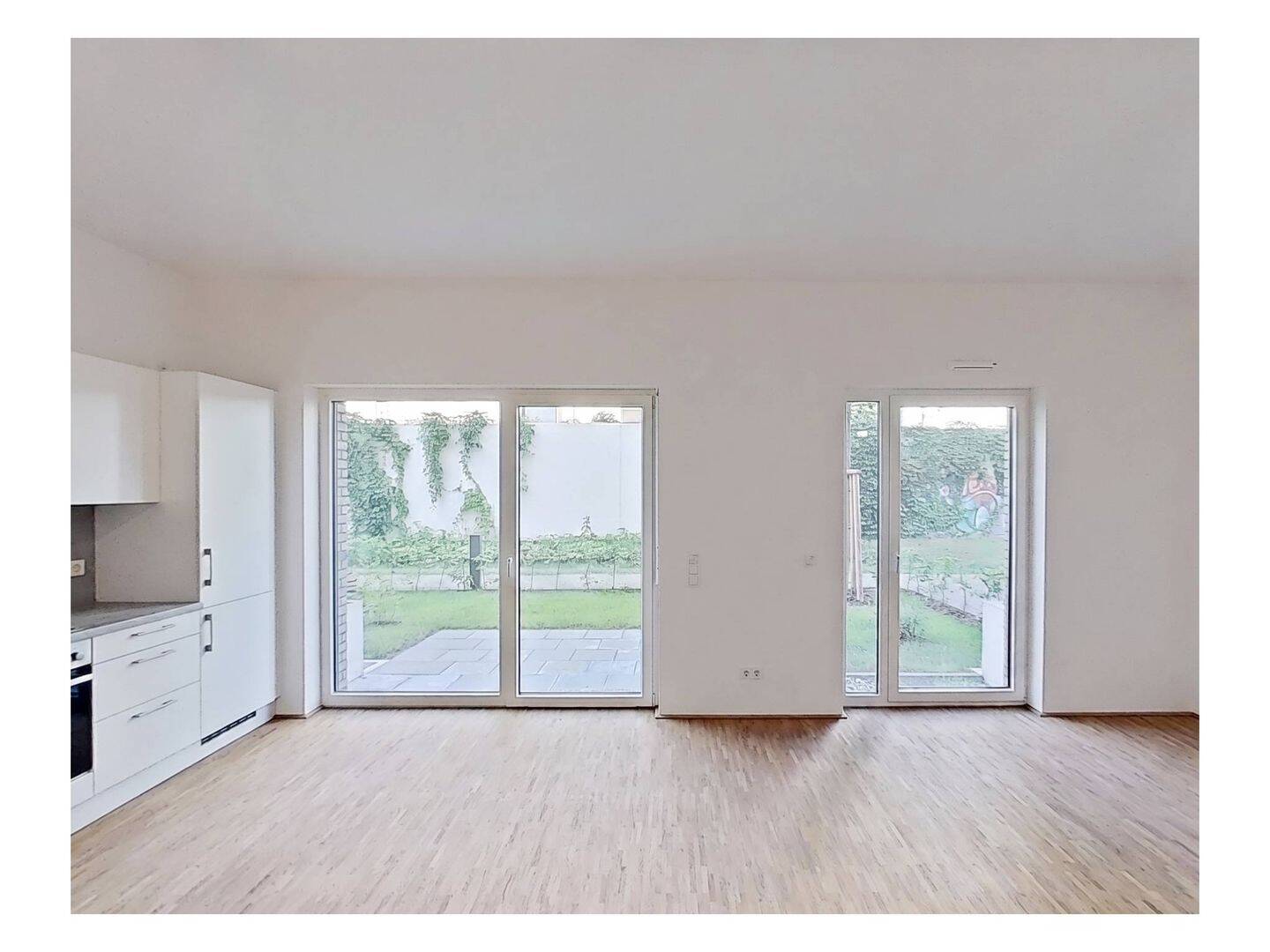 Großzügige 2-Zimmer-Neubauwohnung mit TERRASSE und EBK im Neubauquartier “Großherzog Friedrich Höfe”, 66111 Saarbrücken