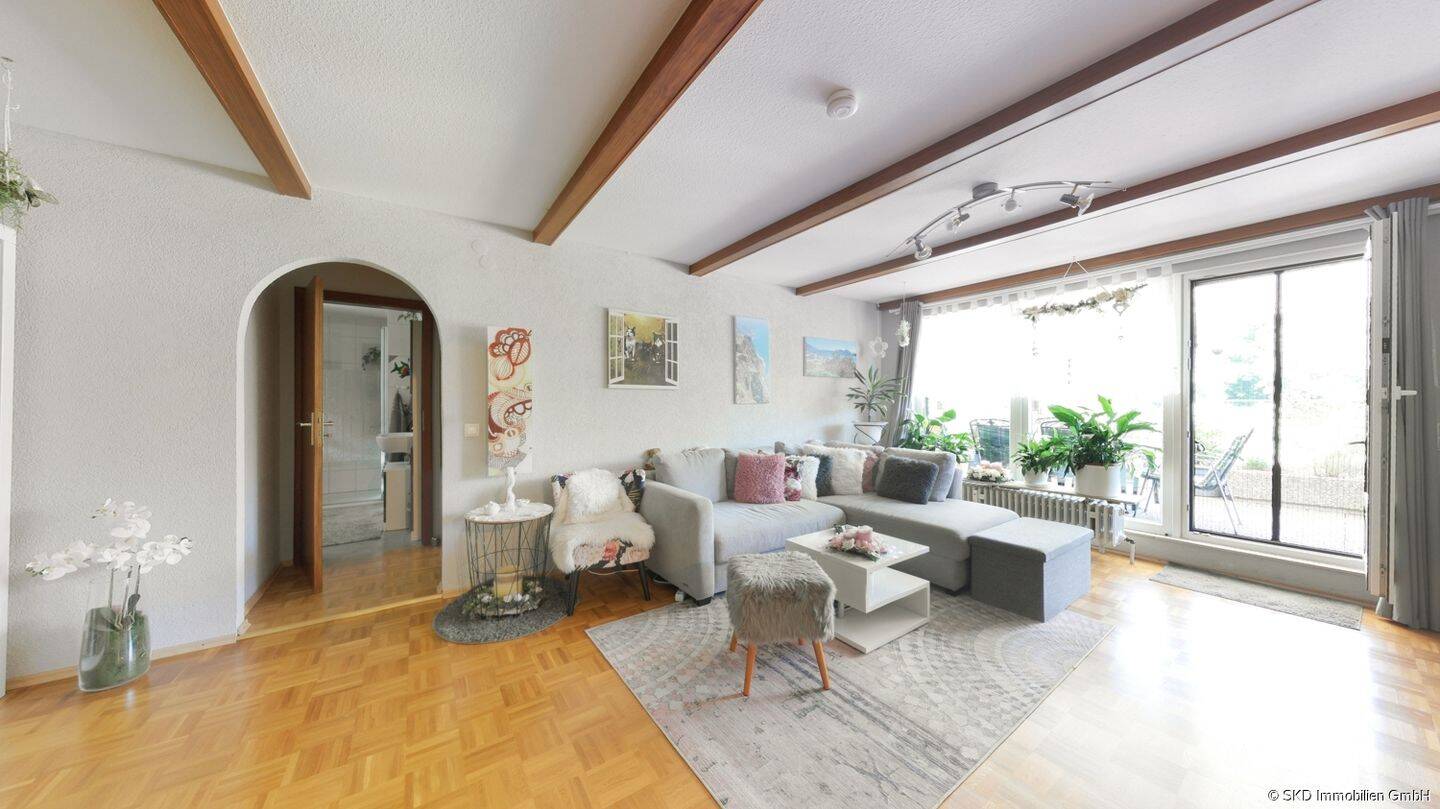 Über den Dächern von Eberbach: Großzügiges Penthouse mit toller Dachterrasse, 69412 Eberbach