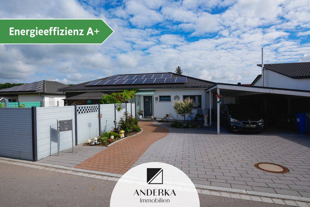 Stilvoller Bungalow mit exklusiver Ausstattung, Carport und Wohlfühlcharakter zu verkaufen., 89428 Syrgenstein