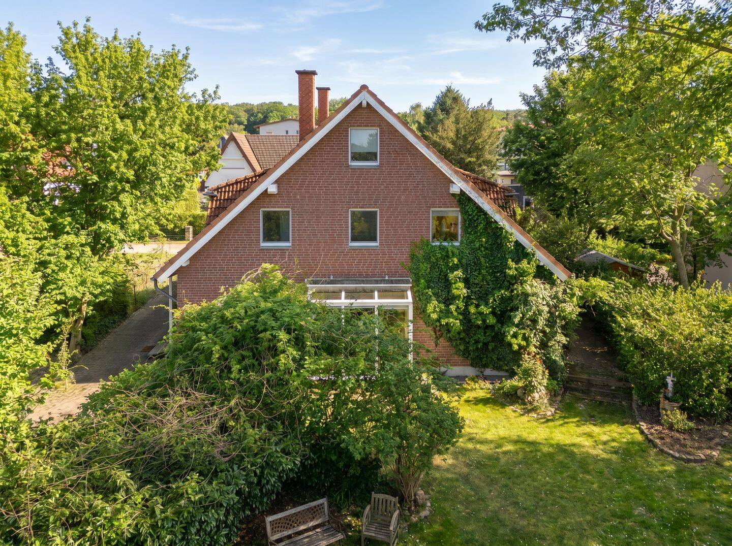 Familiengerechte Doppelhaushälfte auf wunderschönem Sonnengrundstück – vermietet –, 14476 Potsdam
