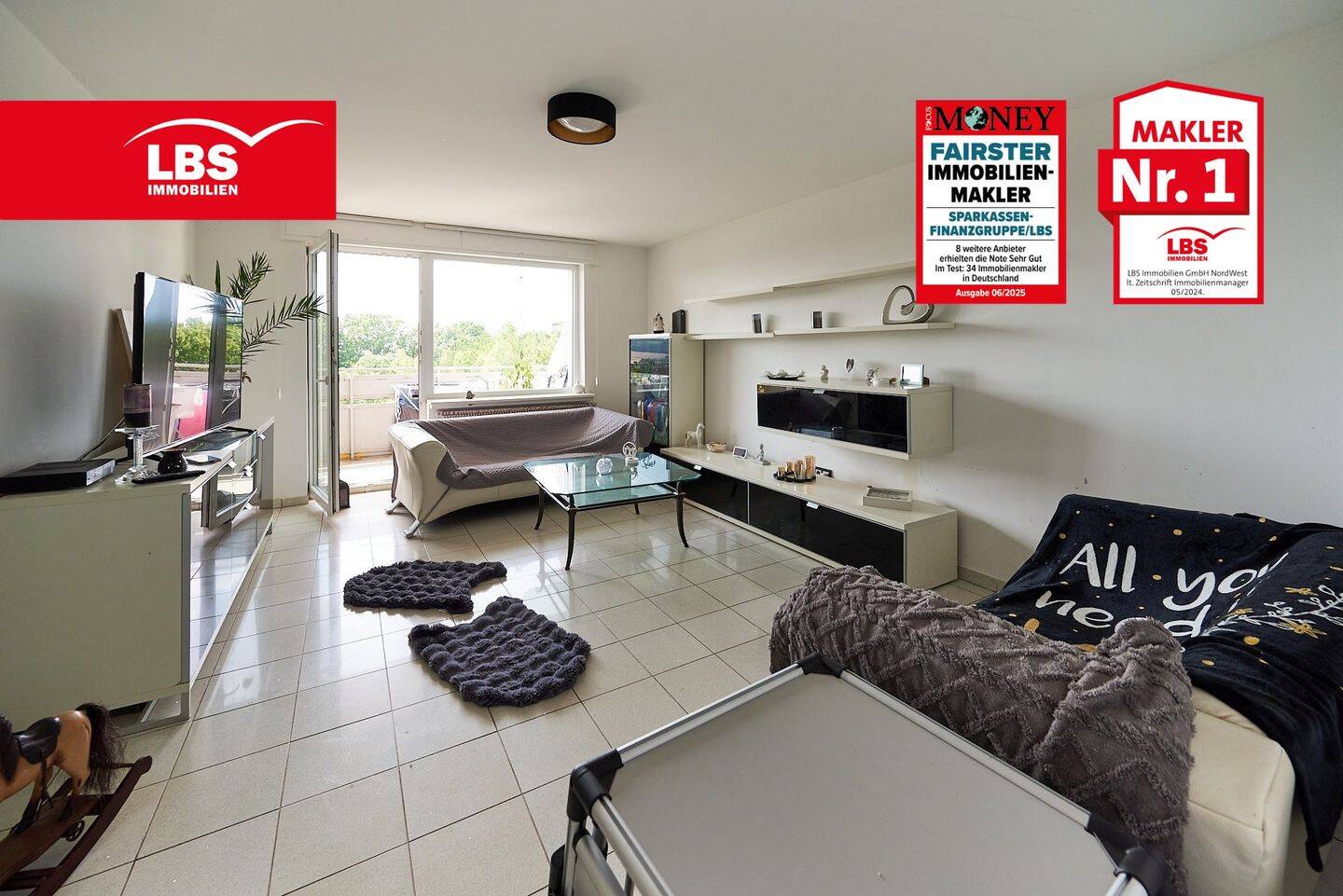 Moderne 3 Zimmer Etagenwohnung: hell, tolle Aufteilung, 58675 Hemer
