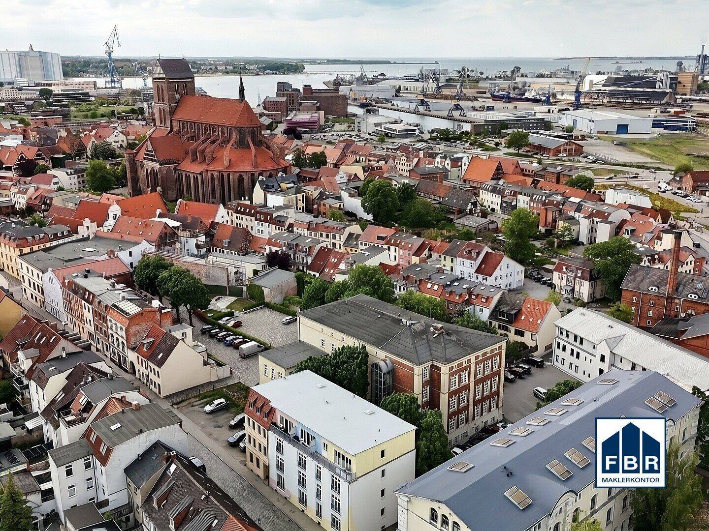 Zentrale Maisonette-Wohnung in Wismar auf 85 m², 23966 Wismar