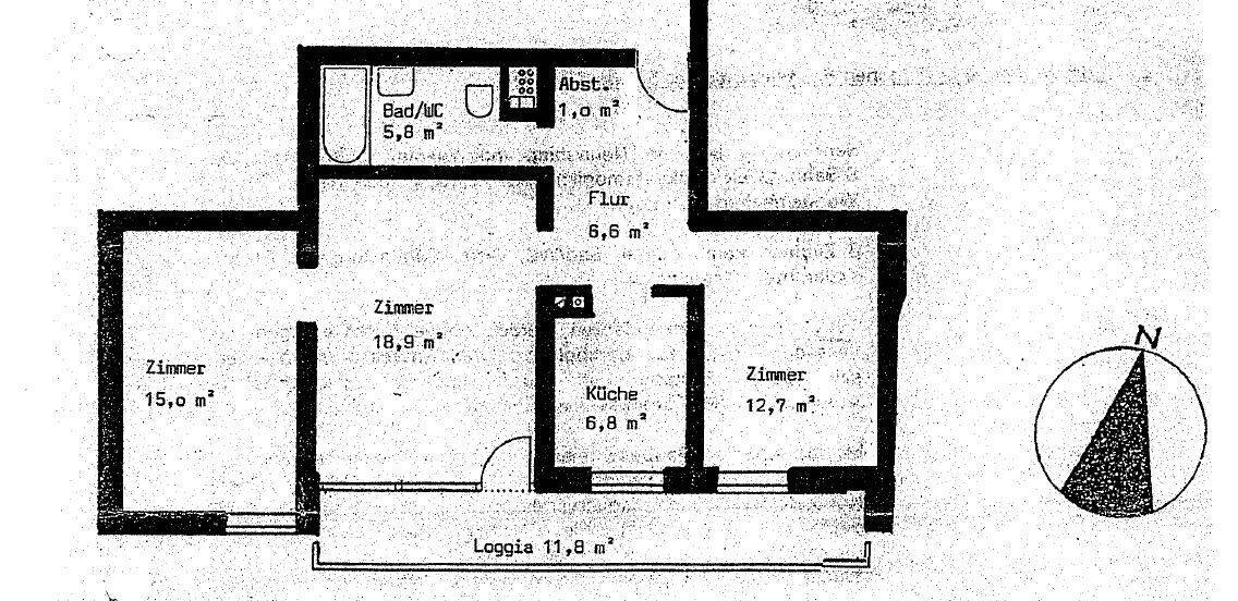 3 Zi-Wohnung, Top Lage, saniert, München-Aubing, 81249 München (Allach-Untermenzing Aubing-Lochhausen-Langwied Pasing-Obermenzing)