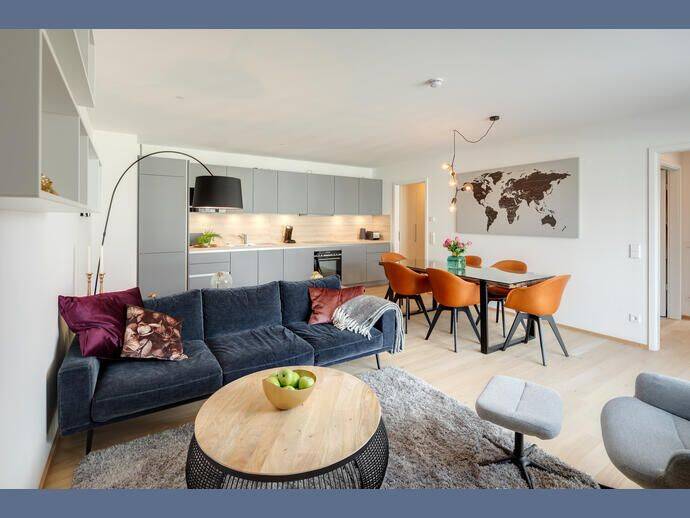 Möbliert: Neubau in beliebter Lage in der Au, ruhig, 81541 München (Au-Haidhausen Obergiesing Ramersdorf-Perlach)