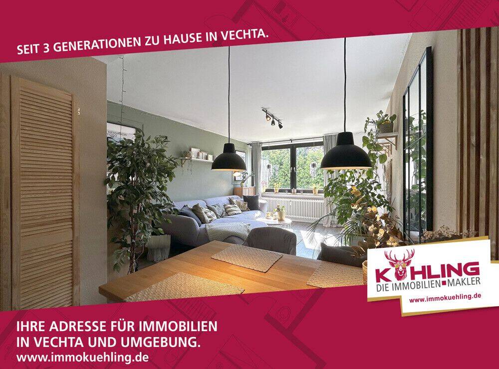 –ANFRAGENSTOPP–3-Zimmer-Wohnung in Uni-Nähe – Erdgeschoss mit überdachter Loggia in Oldenburg, 26129 Oldenburg (Oldb) (Bloherfelde Innenstadt Wechloy)