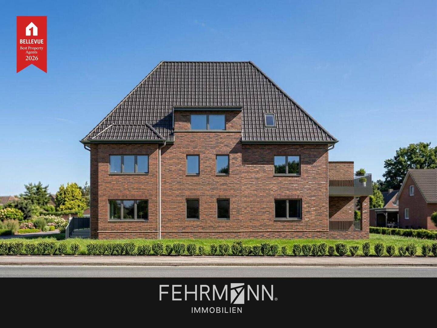 Moderne Erdgeschoss-Wohnung mit Terrasse –  im kernsanierten 5-Parteienhaus in Meppen, 49716 Meppen