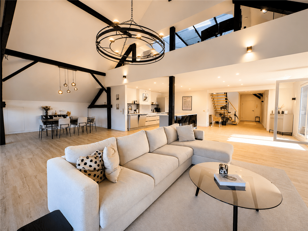 Exklusives Loftflair auf zwei Ebenen: Designküche, Dachterrasse und Weitblick, 67551 Worms (Heppenheim Horchheim Pfeddersheim Weinsheim Wiesoppenheim)