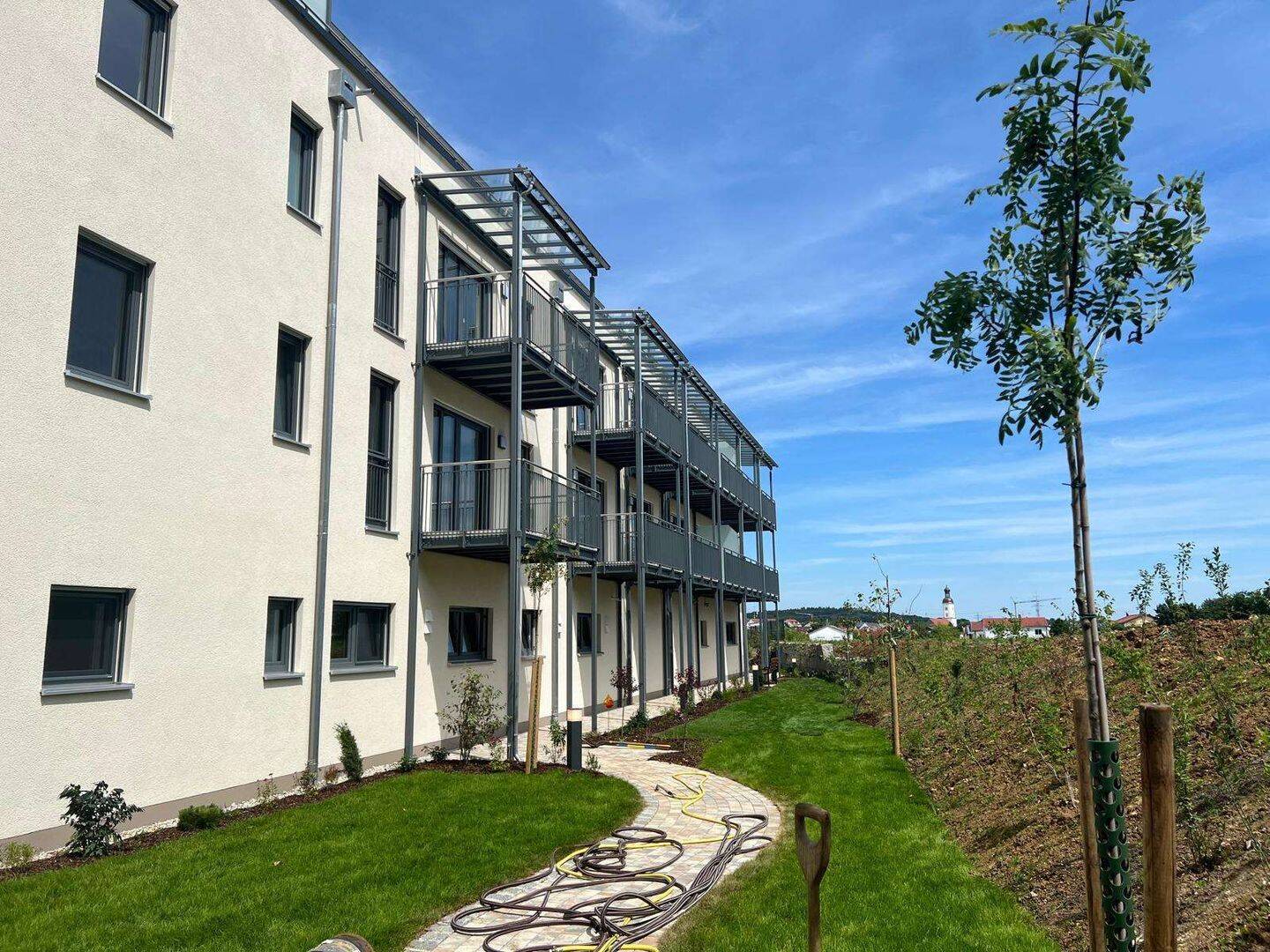 KfW-QNG+ Apartment mit unverbaubarem Blick & Balkon – barrierefrei, hochwertig ausgestattet, 85139 Wettstetten