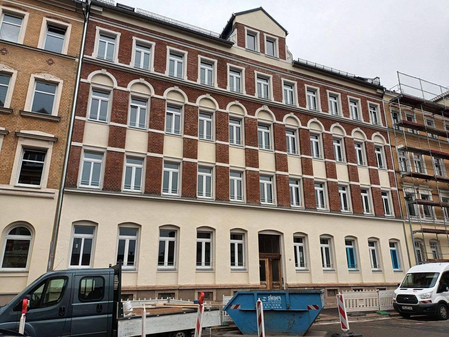 3-Zi.-Whg., offene Wohnküche, mit Balkon und Aufzug, 9130 Chemnitz (Hilbersdorf Sonnenberg Yorckgebiet Zentrum)