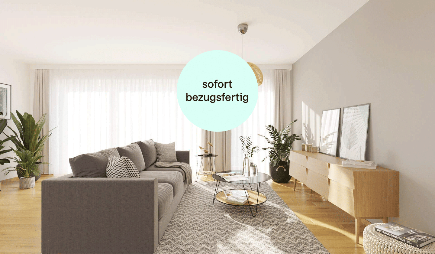 Letzte Bezugsfertige Eigentumswohnung mit Südwestterrasse, zwei Bädern und Garten, 64625 Bensheim