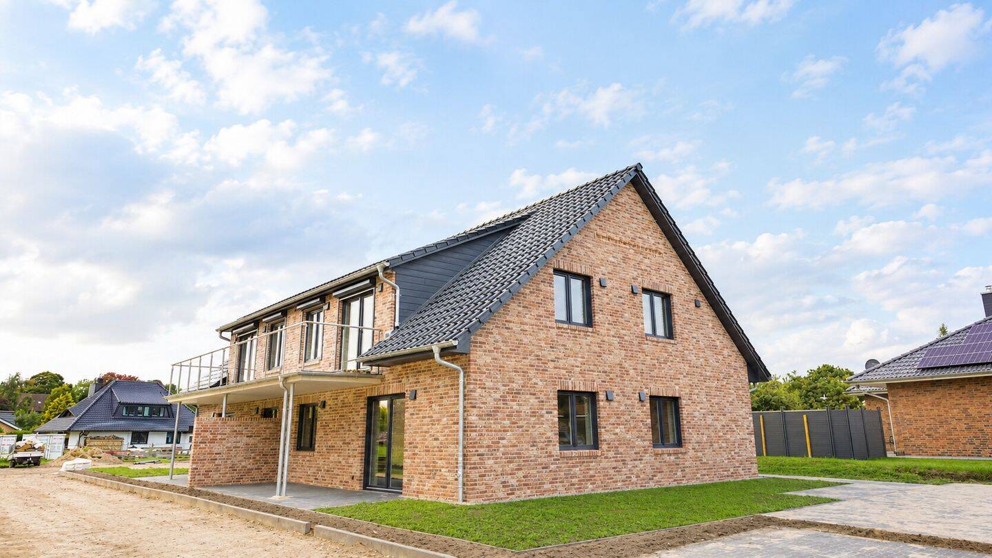 Energieeffizient mit Süd/West Balkon|2-Zimmer DG-Neubauwohnungen nahe der Heider Kreistannen, 25746 Heide