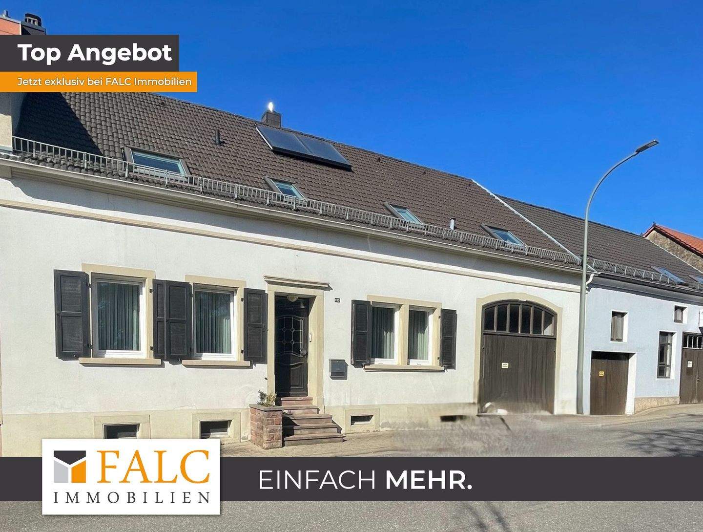 Zweifamilienhaus mit Halle, Werkstatt und Garagen, 66399 Mandelbachtal