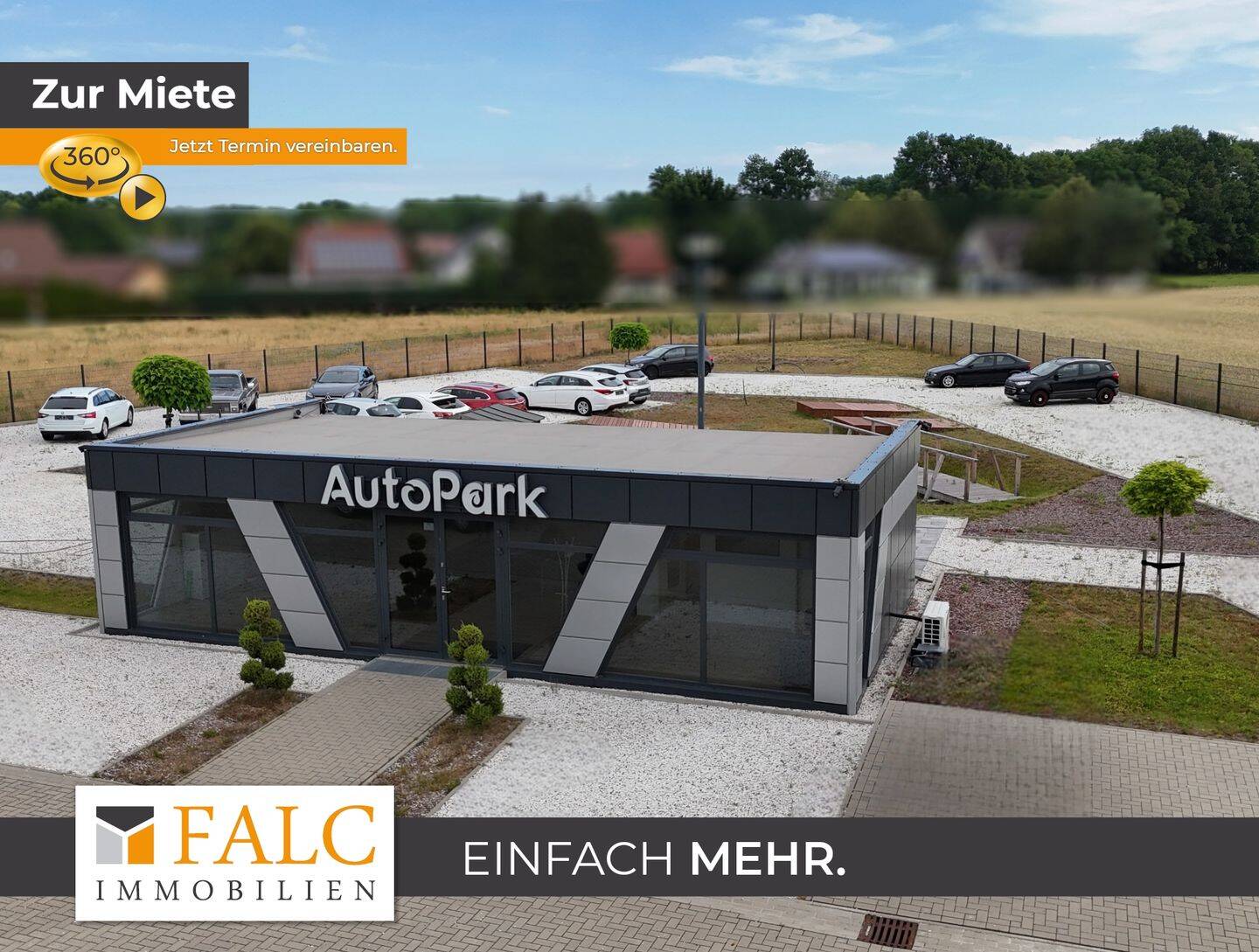 Miete: Gewerbegrundstück in Toplage – 3.001 m² mit exzellenter Verkehrsanbindung – FALC Immobilien, 15910 Bersteland