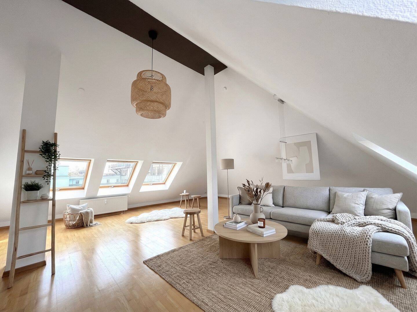Exklusive Penthouse-Maisonette am Waldfriedhof – Großzügiges Wohnen auf zwei Ebenen, 81377 München (Hadern Sendling-Westpark)