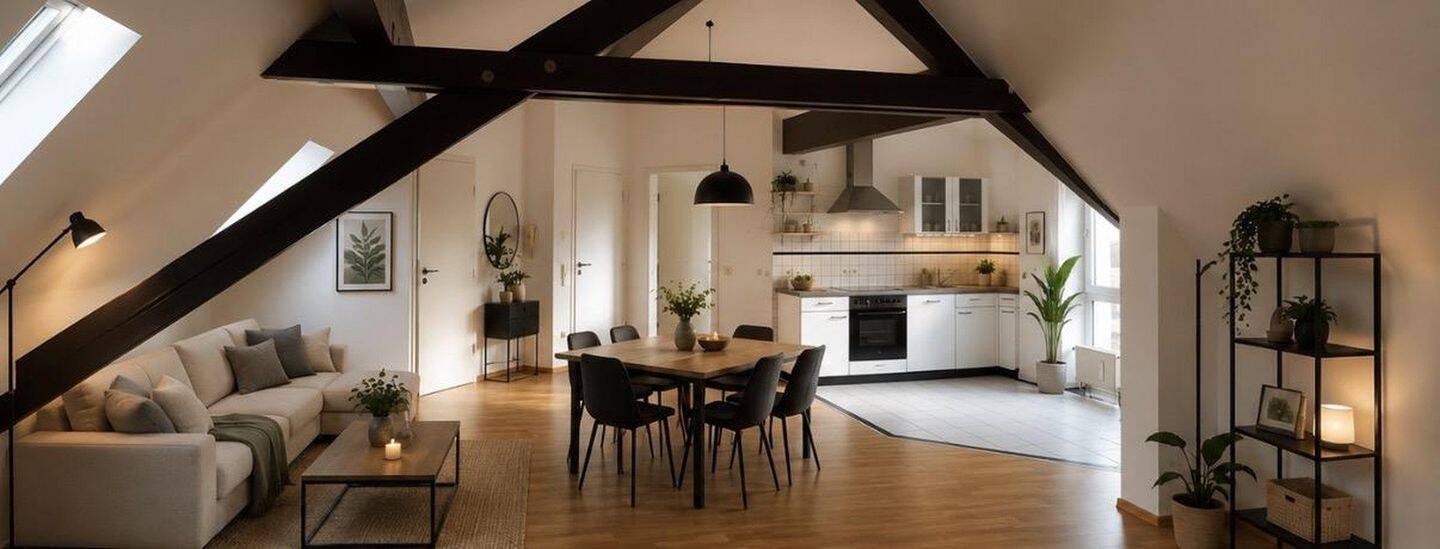 Loft-Wohnung in Wegberg | 60 m² | Lichtdurchflutet | Einbauküche | sofort frei, 41844 Wegberg