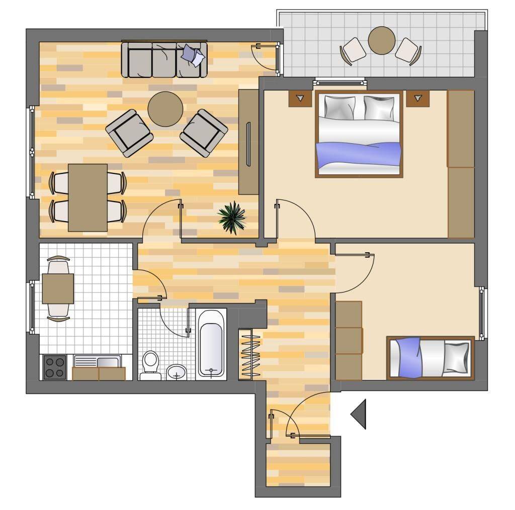 Demnächst frei! 3-Zimmer-Wohnung in Siegen Heckenberg