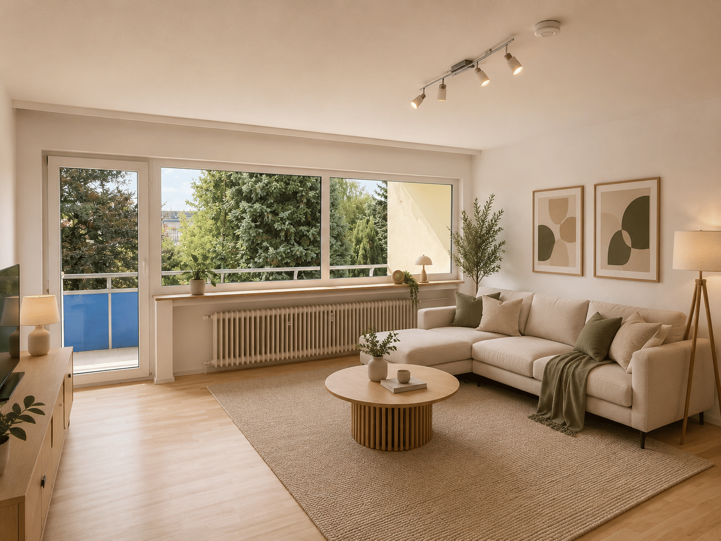 Moderne 3-Zimmer-Wohnung mit zwei Balkonen in Haan, 42781 Haan