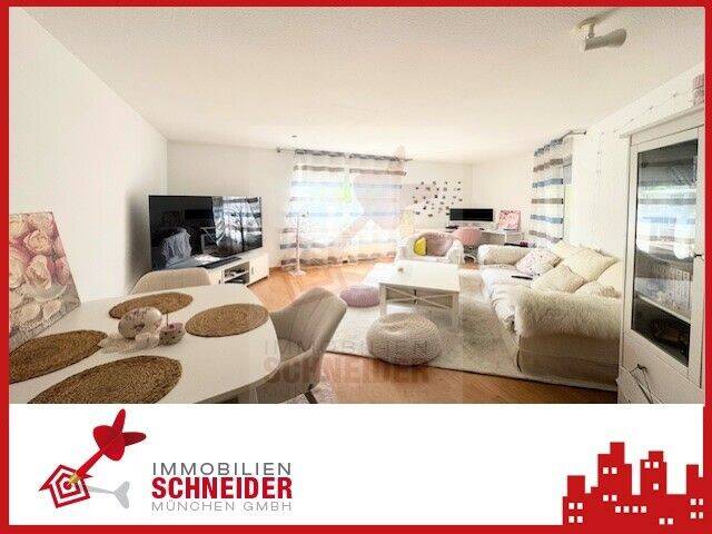 IMMOBILIEN SCHNEIDER – schöne 2 Zimmer Wohnung mit EBK und Süd-Balkon, 81929 München (Bogenhausen Trudering-Riem)