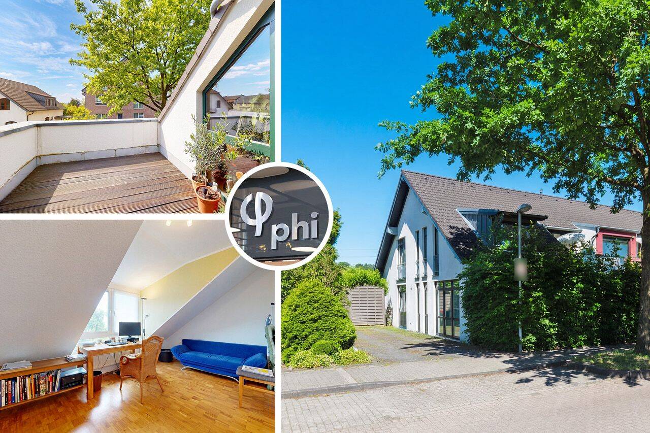 PHI AACHEN – Attraktive 3-Zimmer-Dachgeschosswohnung mit Balkon in Aachen-Haaren!, 52080 Aachen