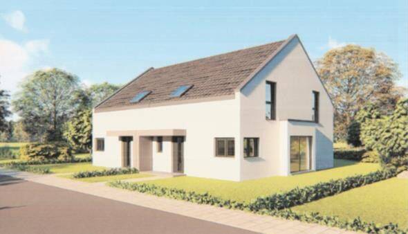 DOPPEL HAUS HÄLFTE ökologisch NEUBAU bezugsfertig FESTPREIS, 71642 Ludwigsburg