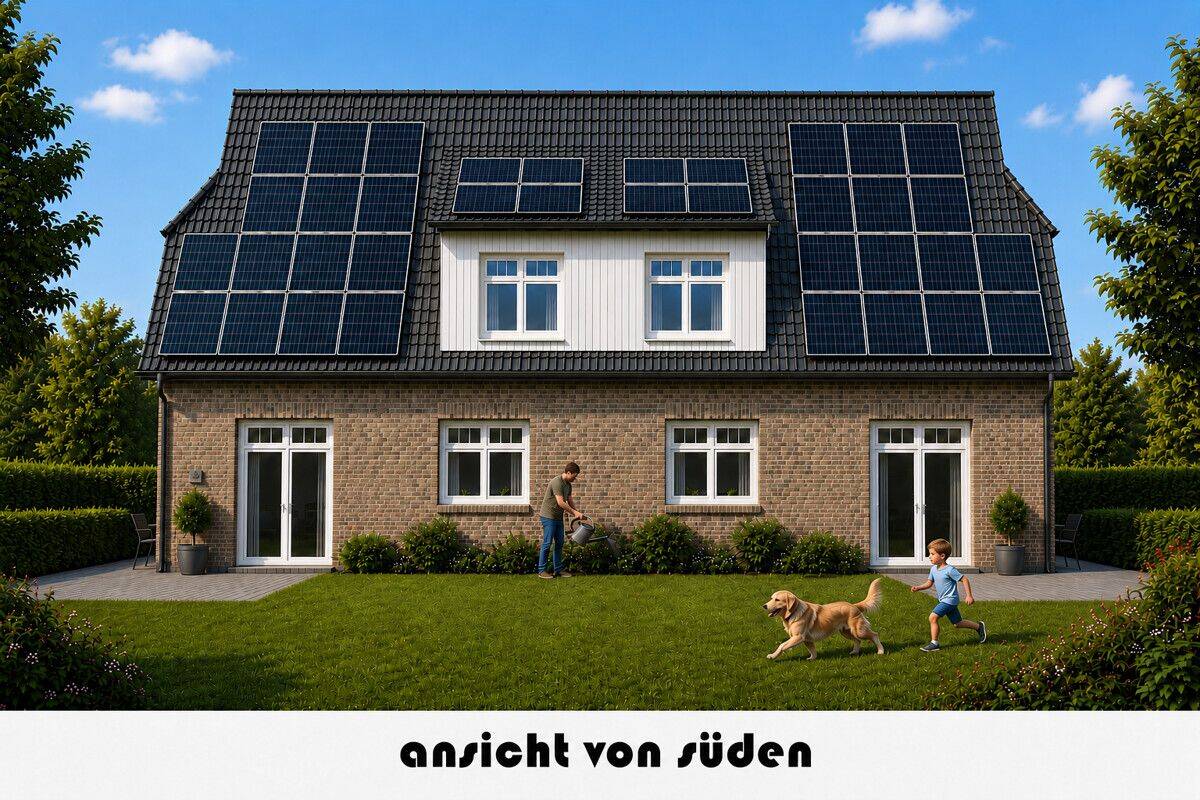 3957- MODERN, EFFIZIENT, ZUHAUSE – Neubau-DHH mit PV-Anlage, 26188 Edewecht