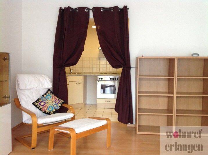 Schöne 2 Zimmer-Wohnung im Zentrum von Erlangen, 91052 Erlangen (Anger Erlangen-Ost Erlangen-Süd Innenstadt)