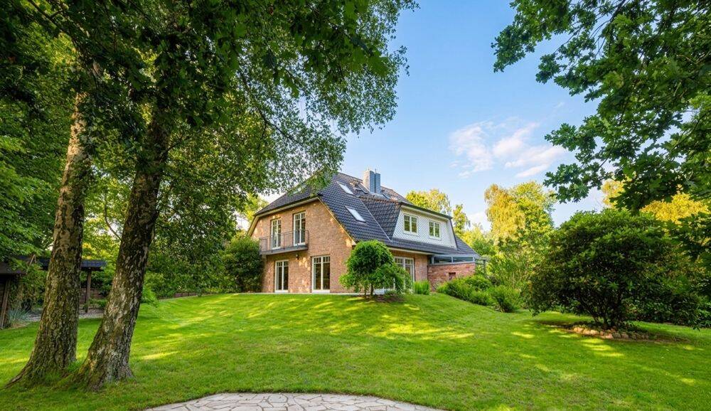 Doppelhaushälfte in ruhiger, idyllischer Endlage, 22359 Hamburg (Wandsbek Bergstedt Rahlstedt Volksdorf)