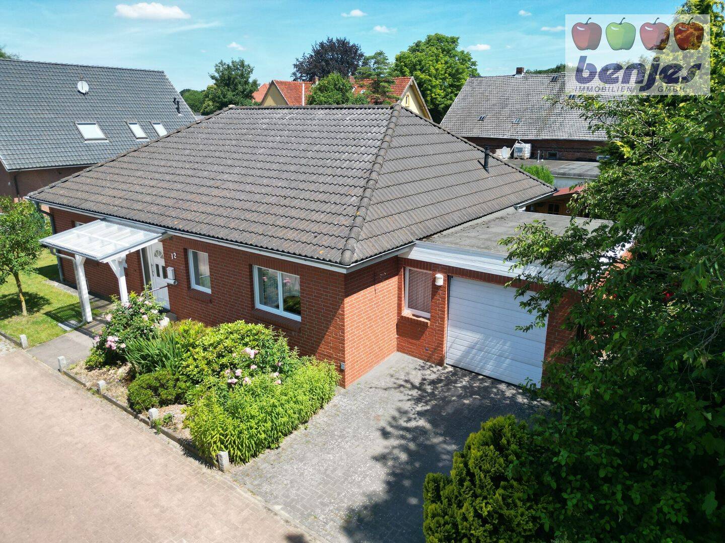 Ideal für das Paar: Ebenerdiger Bungalow von 2005, 27330 Asendorf