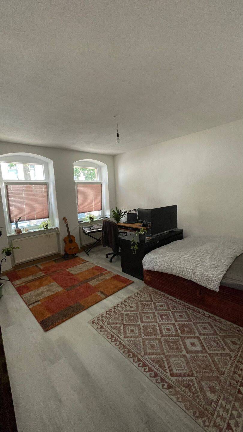 Helle 2-Raum-Wohnung (Hochparterre) in Zwickau-Niederplanitz, 8062 Zwickau