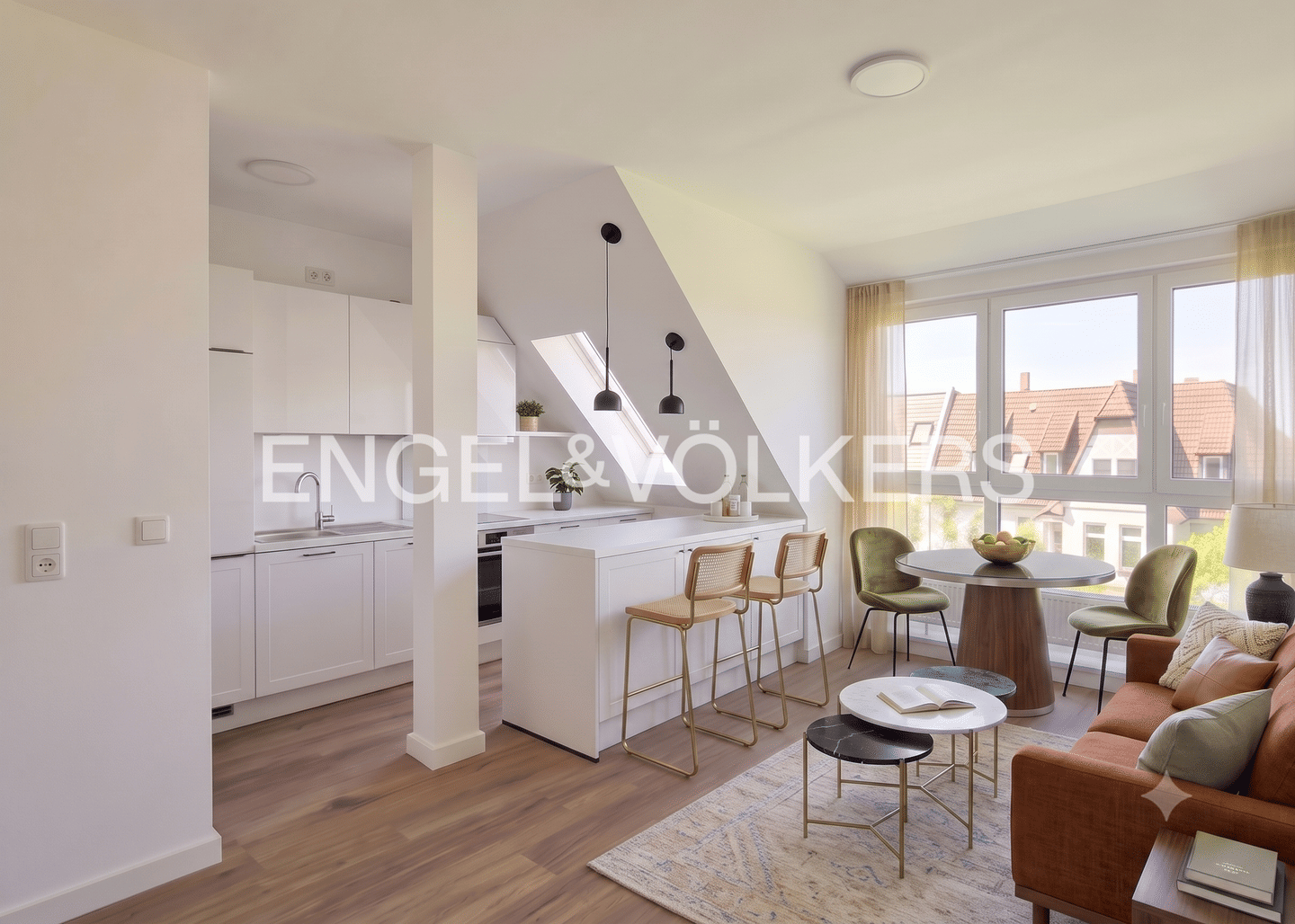 Architektonisches Highlight: Loft-Feeling auf zwei Etagen mit Weitblick, 38106 Braunschweig (Braunschweig)