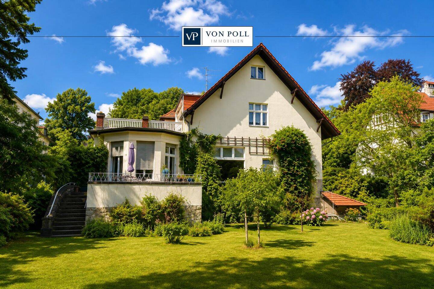 Historische Landhausvilla von 1911 auf parkähnlichem Südgrundstück in bester Lage, 14129 Berlin (Steglitz-Zehlendorf Nikolassee Zehlendorf Schlachtensee)