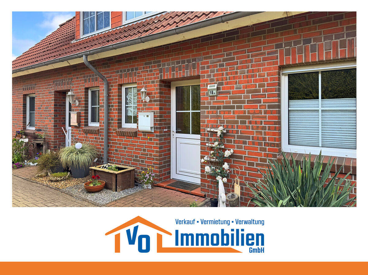 Gepflegtes Reihenmittelhaus mit Einbauküche & Terrasse in ruhiger Siedlungslage von Großefehn, 26629 Großefehn