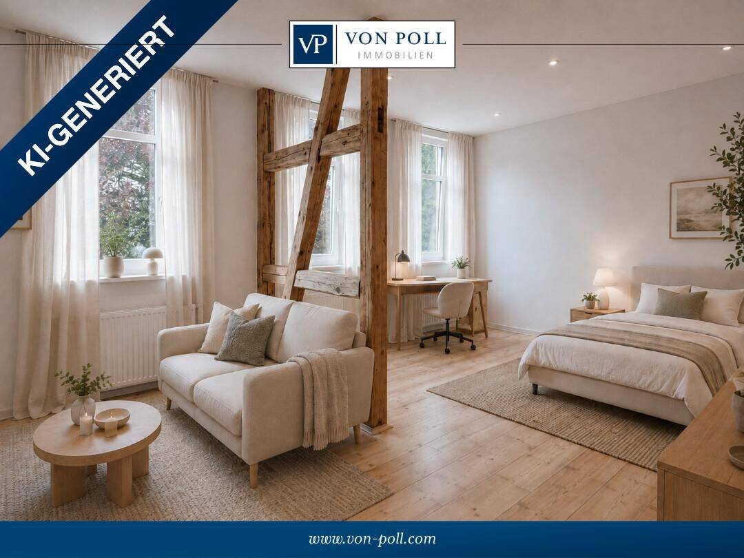 Stilvoll sanierte 1-Zimmer-Apartment ca. 42,5m² mit historischem Charme und hochwertiger Ausstattung, 38678 Clausthal-Zellerfeld