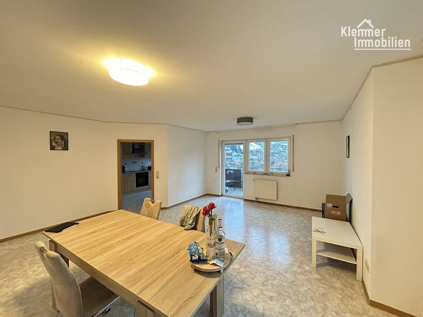 Großzügige 3-Zimmer-Eigentumswohnung mit Balkon und unverbaubarer Aussicht, 97833 Frammersbach