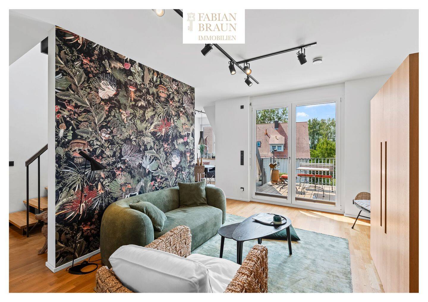 Exklusive 4-Zi-Maisonette-ETW, FBH, Balkon + Loggia, Parkett, Bulthaup Küche, Klima, TG-Stellplatz mit Wallbox, 90571 Schwaig, 90571 Schwaig b. Nürnberg