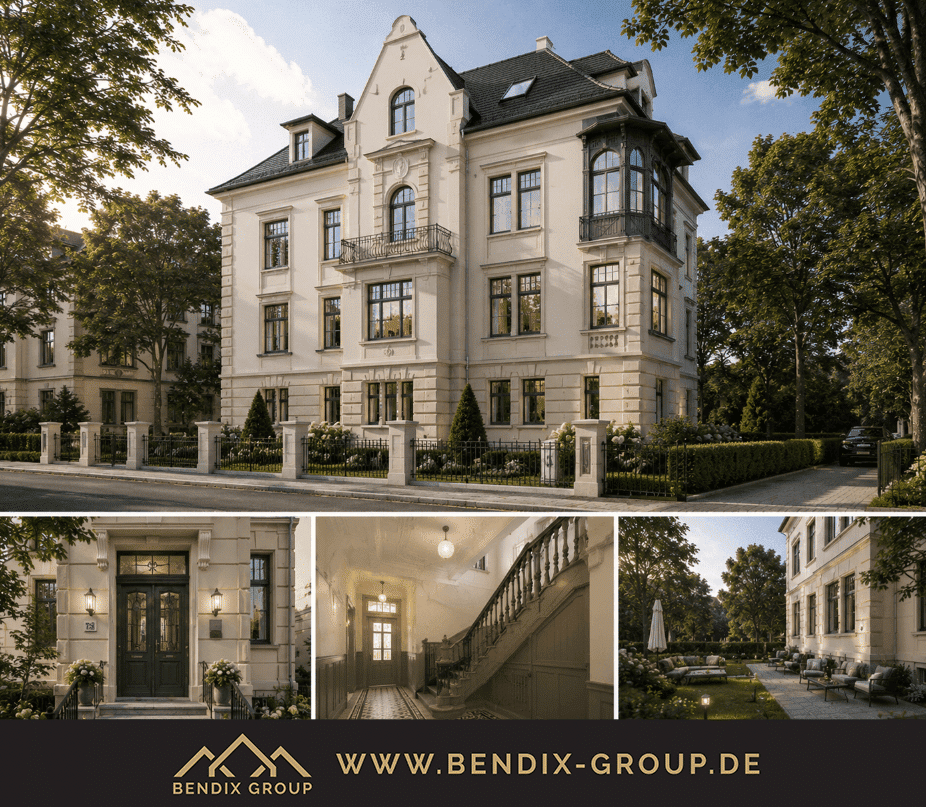 Einzigartige Dachgeschossresidenz in historischer Villa – 155 m² Wohnkultur