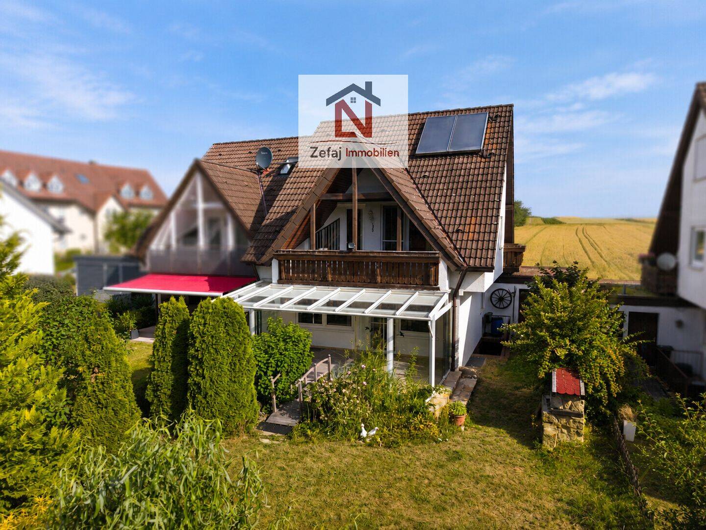 Naturnahes Familienhaus in Feldrandlage mit Wintergarten und Gartenidylle in Weil im Schönbuch, 71093 Weil im Schönbuch