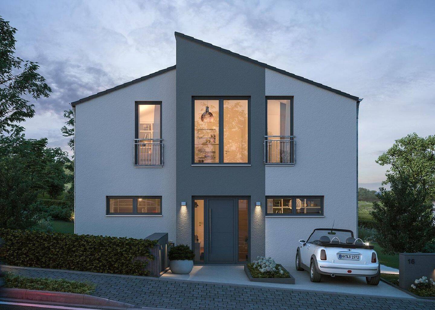 Modernes Einfamilienhaus mit Pultdach und praktischem Grundriss, 31028 Gronau (Leine)