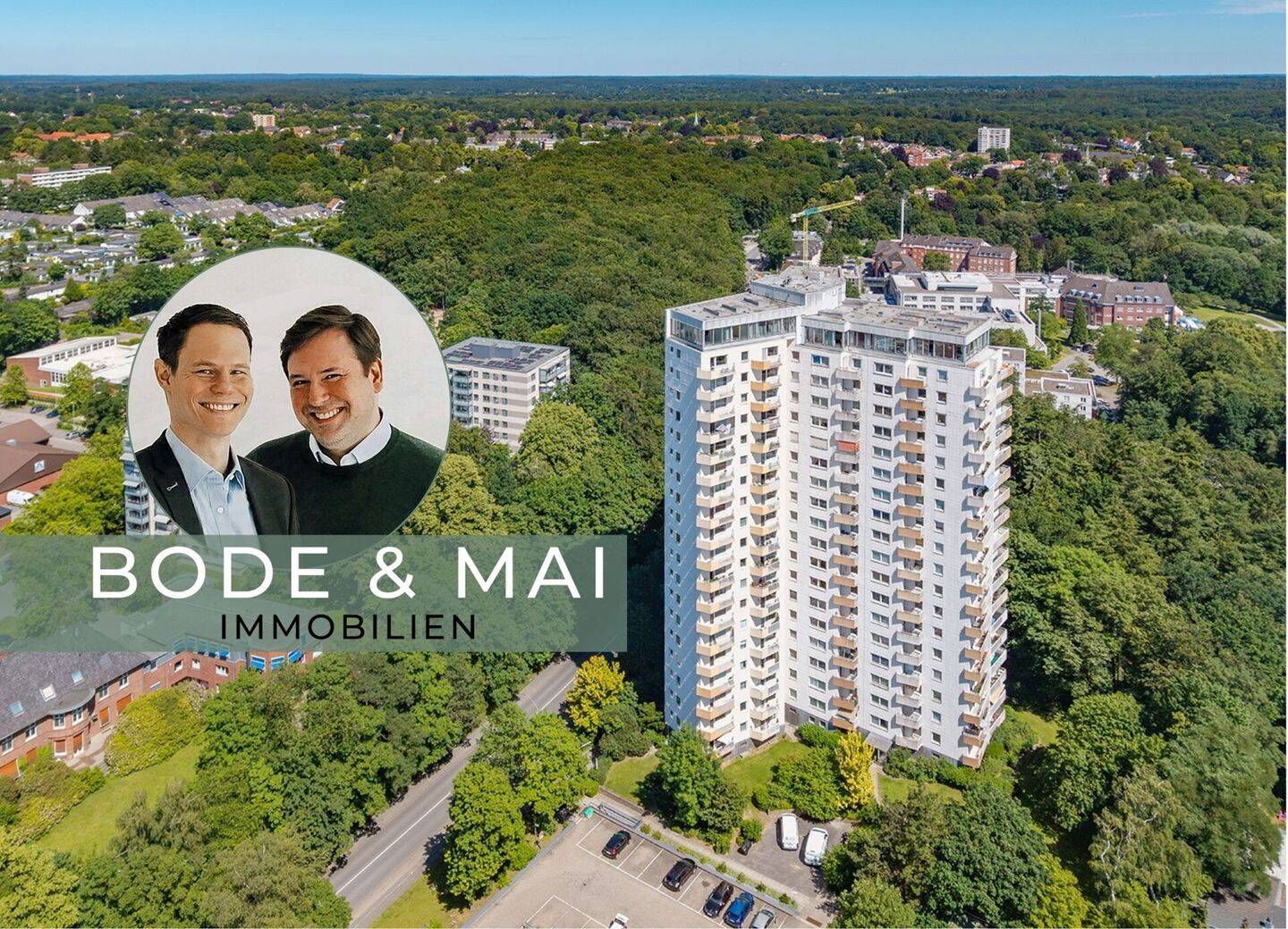 REINBEK – 2-Zimmer-Wohnung mit traumhaftem Panorama-Weitblick – 20. Etage!, 21465 Reinbek