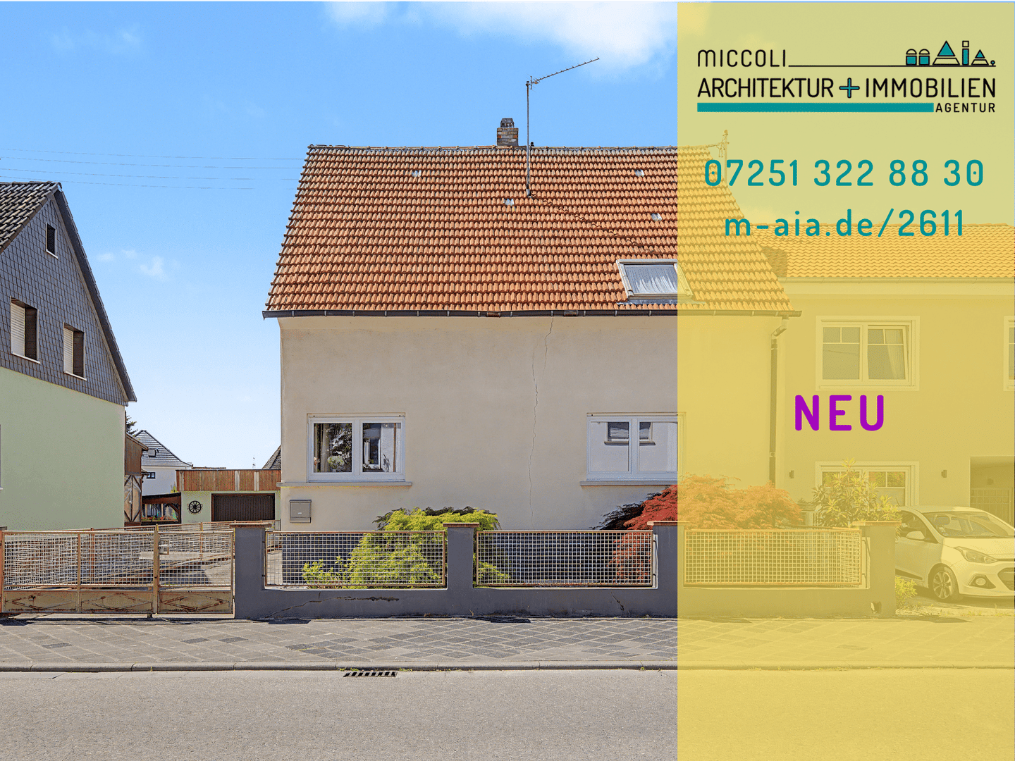 Familienfreundliche Doppelhaushälfte mit Garten & Nebengebäude in zentraler Lage von Philippsburg, 76661 Philippsburg