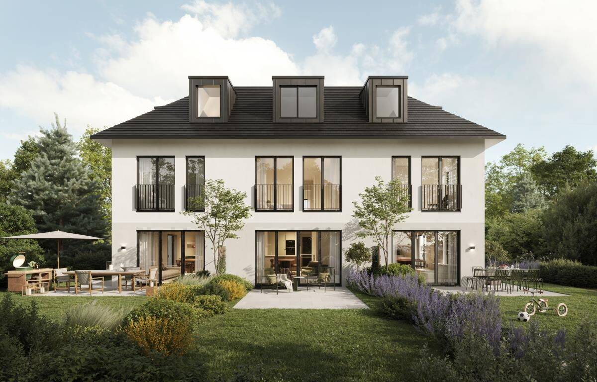 Effizienzhaus 55/KfW 55 | FORMHAUS | Modern, neu, durchdacht. Großes Reihenmittelhaus für Familien.