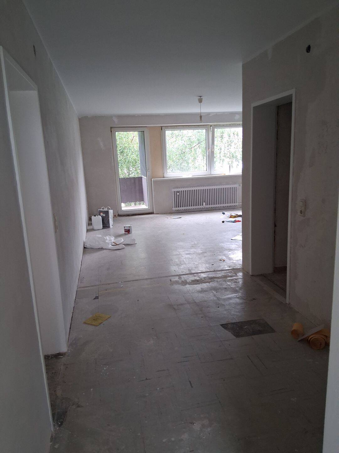°°° Teilrenovierte 3- Zimmer-Wohnung mit großem Balkon °°°, 47226 Duisburg (Bergheim Hochemmerich Rheinhausen-Mitte)