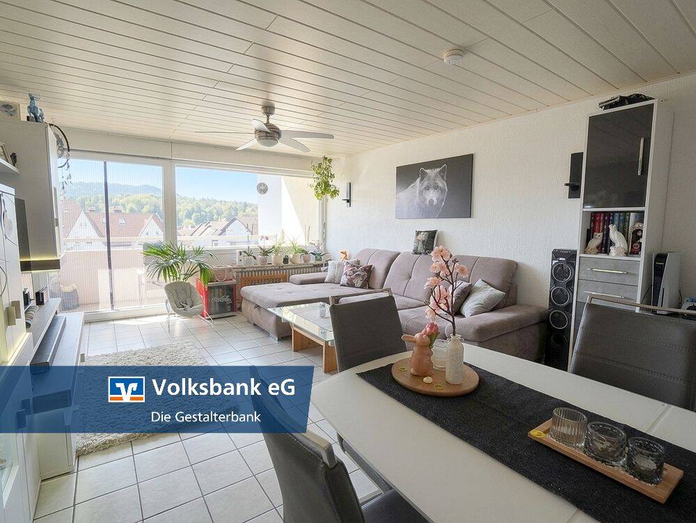 *** Wohnen mit Weitblick – Gepflegte 2-Zimmer-Wohnung mit Aufzug in Rielasingen! ***, 78239 Rielasingen-Worblingen