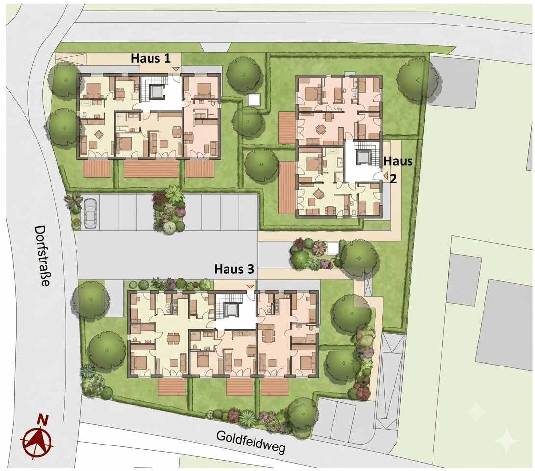 **QNG+ mit 5+5 % AfA** // 2-ZW mit GARTEN // nahe MUC // EH40 Nachhaltiger Neubau, 85445 Oberding