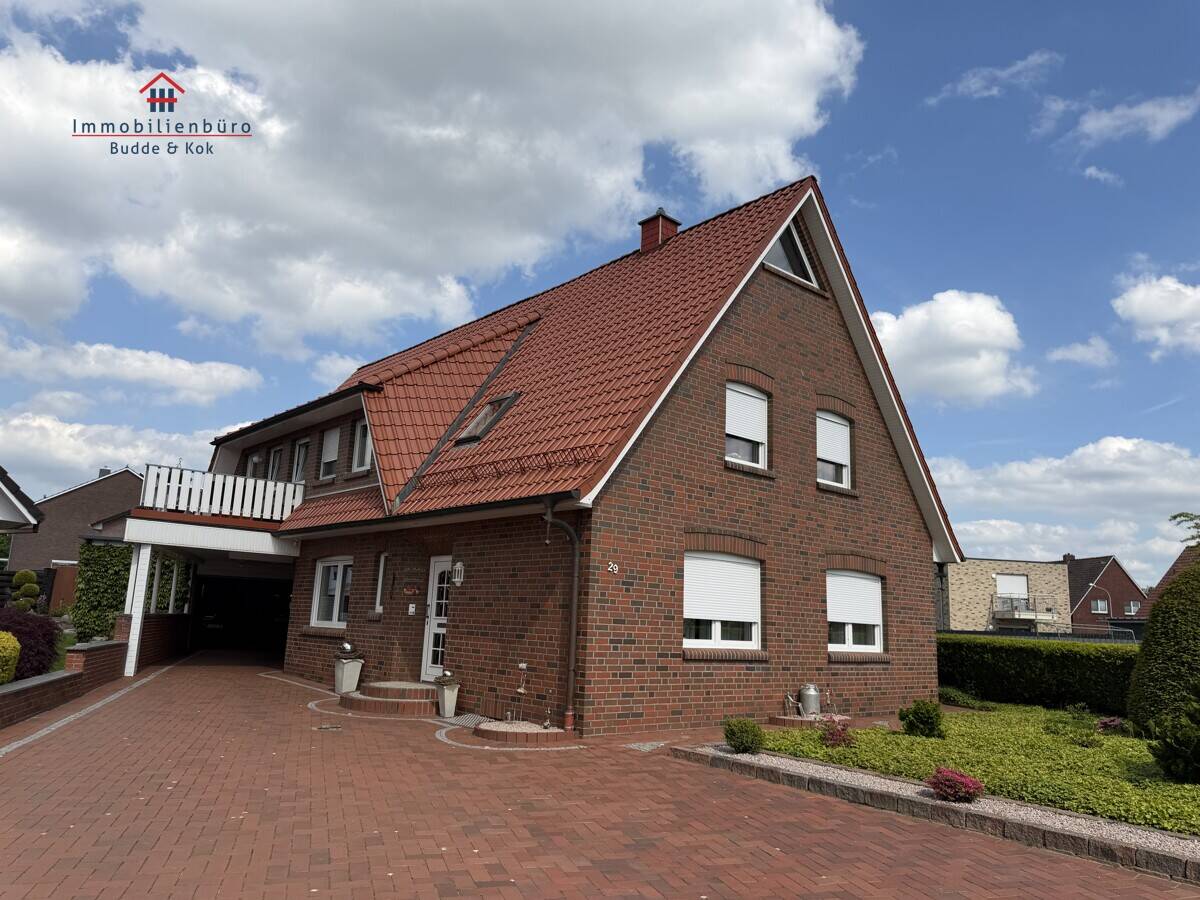 Einziehen und Wohlfühlen – Charmante Oberwohnung mit Balkon in ruhiger Lage von Friesoythe zu vermieten, 26169 Friesoythe