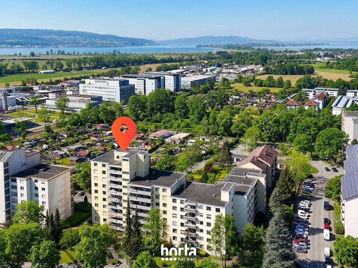 Attraktiv gelegene 1-Zimmer-Wohnung mit TG-Stellplatz in Konstanz-Wollmatingen, 78467 Konstanz