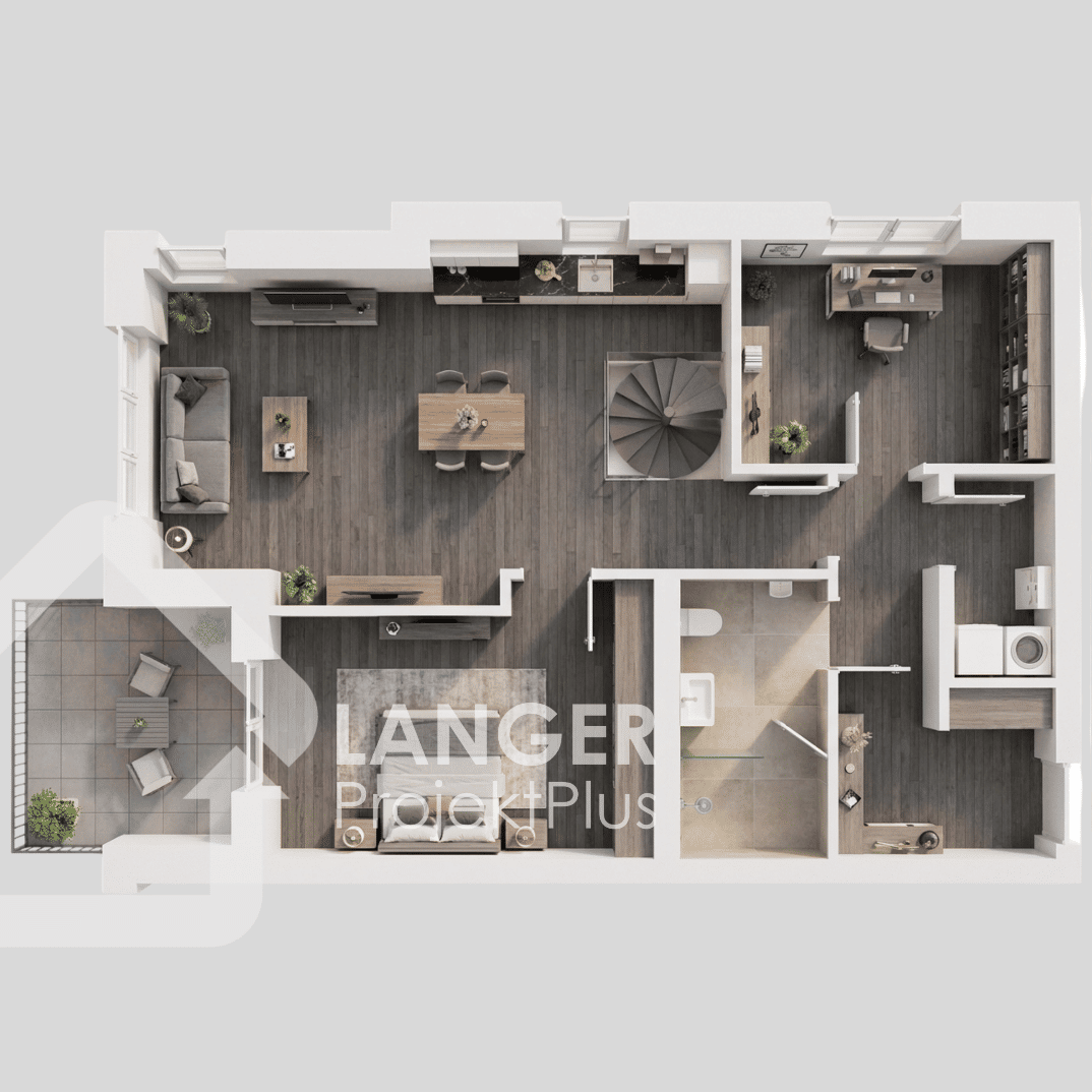 Ihr neues Zuhause mit Wow-Effekt: 4 Zimmer, Wendetreppe & Balkon, 49809 Lingen (Ems)